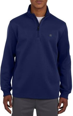 DKNY Noah Quarter Zip Sweater in Navy at Nordstrom Rack, Size Small