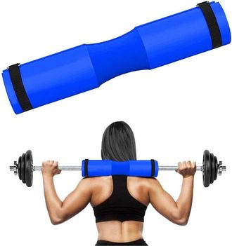 Trade Shop Trade Shop - Barbell Squat Pad Cuscino Bilanciere Collo Per Sollevamento Pesi Squat 45x10 Cm - Azul