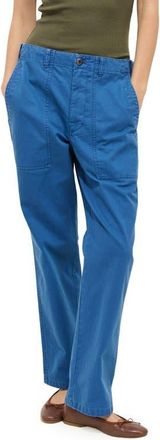 Alex Mill Neil Straight Leg Pants in Washed Cobalt at Nordstrom, Size 12