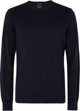 8 by YOOX COTTON-CASHMERE BLEND BASIC CREW-NECK JUMPER