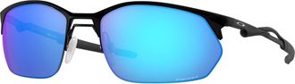 Oakley OO4145 Sunglasses Bundle: OO 4145 414504 Satin Black and Small Blue leash Accessory kit