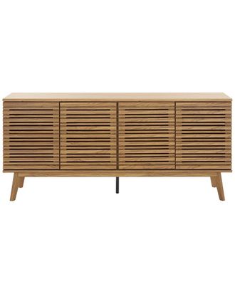 Safavieh Atlantes Large 4-Door, 4-Shelf Media Stand