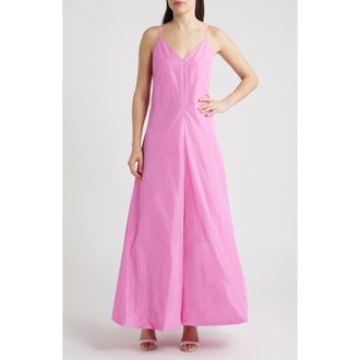Staud Paloma Open Back Gown in Orchid at Nordstrom, Size X-Small