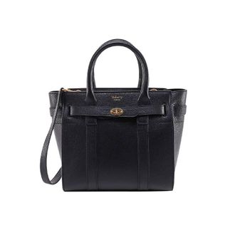 Mulberry Batswater Small Black Leather Handbag Woman