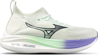 Mizuno Women Neo Zen Shoes In Hint Of Mint/india Ink/purple