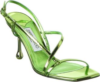 Jimmy Choo London Etana 80 Leather Sandal