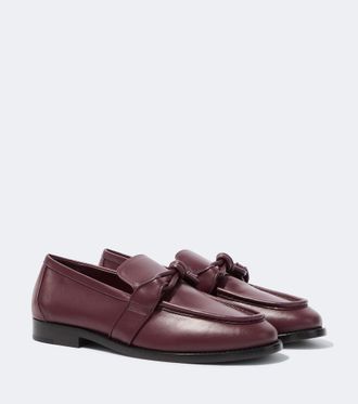 Bottega Veneta Astaire Knot leather loafers