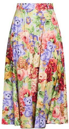 Moschino PARTES DE ABAJO - Faldas midi en YOOX.COM