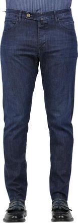 Incotex Slim-fit stretch denim jeans - Heren - Slim Fit Jeans - Blauw - W38 - Denim - Jeans