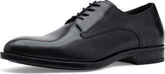 Johnston & Murphy Conlin Plain Toe Mens Shoes Black Full Grain : 11.5 M (D), Full Grain leather