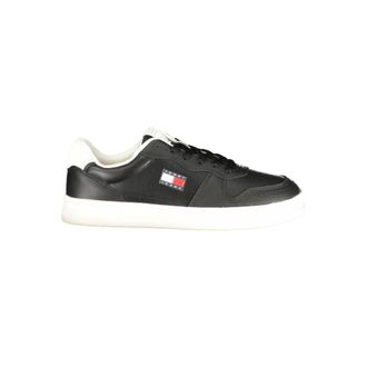 Tommy Hilfiger Zwarte Polyurethaan Dames Sneakers
