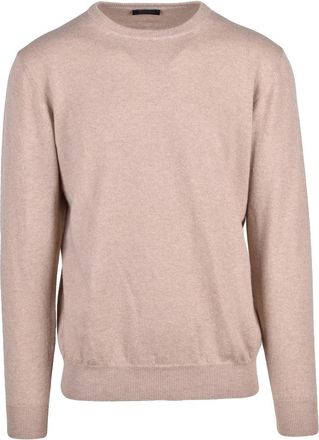 Giancarlo Abbigliamento Giancarlo Desenzano Cashmere Crewneck Sweater - Beige