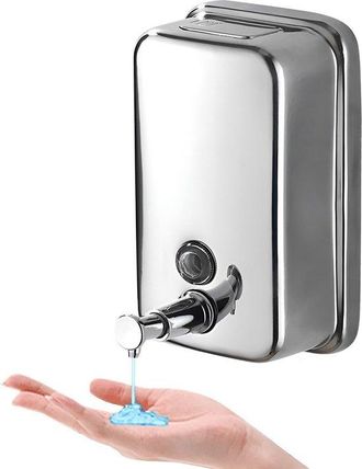 OEM Dispensador De Jab&oacute;n De Acero Inoxidable, Jab&oacute;n L&iacute;quido, Dispensador De Gel De Ducha Para Ba&ntilde;o, Jab&oacute;n De Manos, Ba&ntilde;o, Hotel (800 Ml)