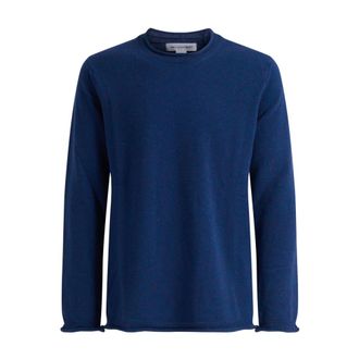 Comme Des Gar&ccedil;ons Round-neck Knitwear, male, Blue, L, Shirt Knitted