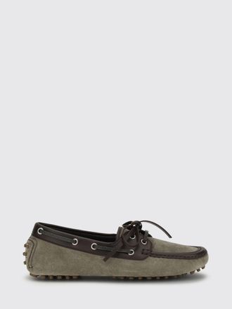 Brunello Cucinelli Suede Driver Loafers by