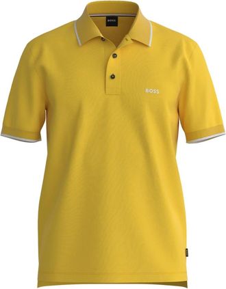 HUGO BOSS Polo Shirts - Heren - Polos - Geel - XL - Tops