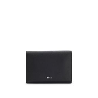 BOSS Travel wallet with logo lettering