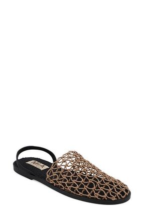 Mia Kairo Sandal in Brown Woven at Nordstrom, Size 9.5
