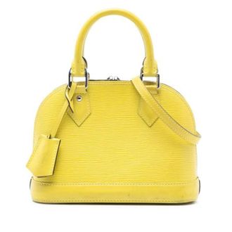 Louis Vuitton Pre-owned Mini Bags, female, Yellow, Size: ONE SIZE Pre-owned Alma BB