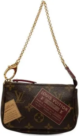 Louis Vuitton Pre-owned Mini Pochette Accessoires - - Pre-owned - Donna - Marrone - ONE SIZE