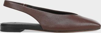 Vince Darlina Leather Slingback Flats