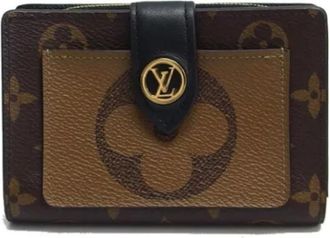 Louis Vuitton Pre-owned Wallets, female, Brown, Size: ONE SIZE Pre-owned Canvas Wallet