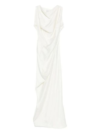 Vivienne Westwood sleeveless dress - women - Recycled Polyester - 40 - Neutrals