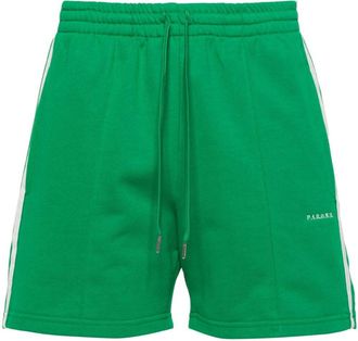 Parosh Striped Jersey Shorts