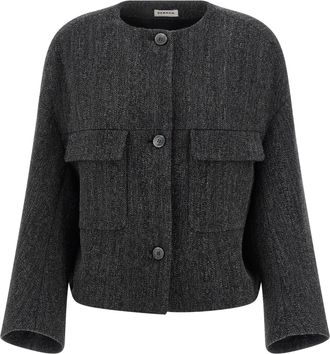 P.A.R.O.S.H. P. A.R. O.S. H.-Lowolf Puffer Jackets Grigio-Donna