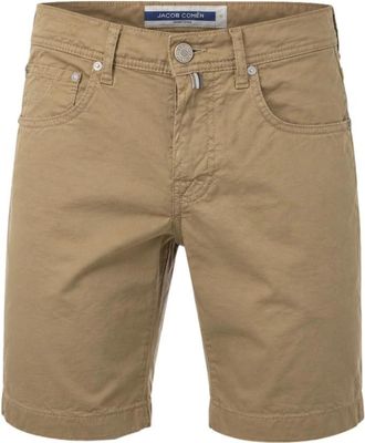 Jacob Cohen Nicolas Bermuda Shorts - Heren - Korte Broeken - Beige - W31 - Katoen - Korte Broeken