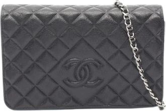 Chanel Pre-owned Matelasse Calf Shoulder Bag - - Pre-owned - Donna - Nero - ONE SIZE