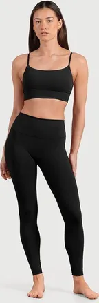 Bloch Ladies Active BLOCHeverhold Sculpt Legging, Steel Grey