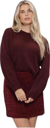 Freebird by Steven Truien & Vesten, Dames, Rood, M, Wol, Kelsey Hairy Sweater
