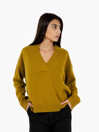 Kaos Maglione con scollo a V olio