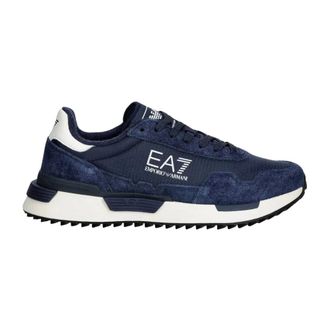 Emporio Armani Emporio Armani Ea7, Heren, Schoenen, Blauw, Maat: 45 1/3 EU Leer