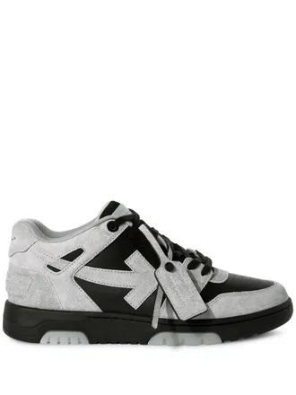 Off-white Out Of Office sneakers - men - Recycled Polyester/Leather/Polyester/Recycled Polyester/Rubber - 43 - Black