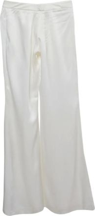 Balmain Pantaloni in raso - Bianco