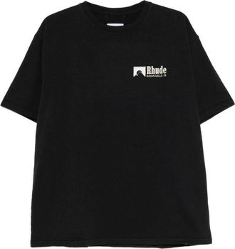 Rhude RAMATUELLE T SHIRT Size: XXL, colour: BLACK