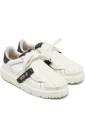 Dior Dior ID sneakers - men - Fabric/Rubber/Leather/Rubber - 40 - White