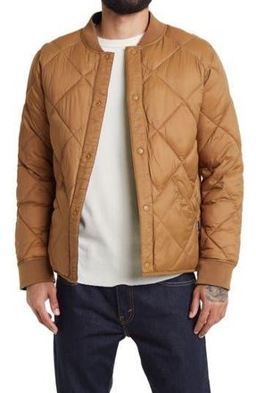 Calvin Klein Reversible Quilted Jacket in Khaki at Nordstrom Rack, Size Large