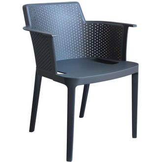 Milani Home Milani Home - makka - poltrona da esterno ed interno in plastica set da 4