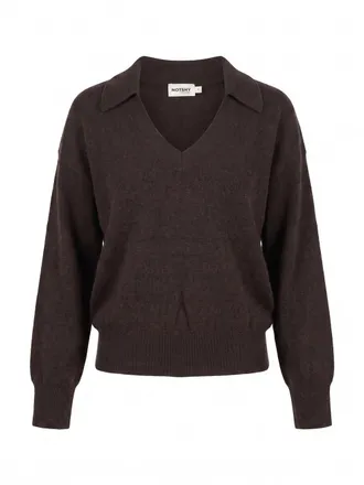 Not Shy Palmer Polo Neck Sweater