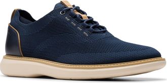 Clarks Brantin Knit Sneaker in Navy Knit at Nordstrom Rack, Size 9