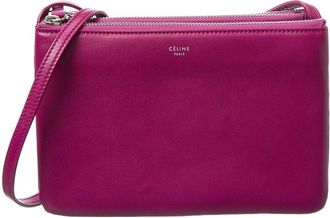 Celine Celine Leather Crossbody (Authentic Pre-Owned)
