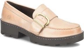 Børn Contessa Platform Loafer in Natural Leather at Nordstrom Rack, Size 9.5