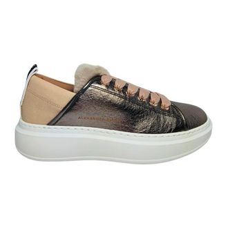 Alexander Smith Sneakers, female, Gray, Size: 7 US Leather Sneaker