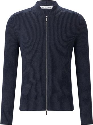 Iris Von Arnim Cardigans - Heren - Vesten - Blauw - M - Truien & Vesten