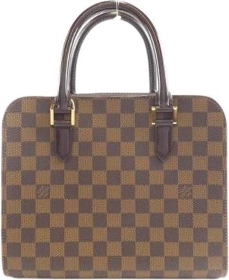 Louis Vuitton Pre-owned Handbags, female, Brown, Size: ONE SIZE Pre-owned Canvas Handbag