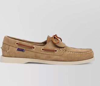 Sebago leather boat shoes