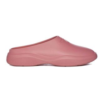 Prada Schoenen, Dames, Roze, 37 EU, Mellow Rubber Mules